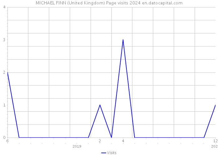 MICHAEL FINN (United Kingdom) Page visits 2024 