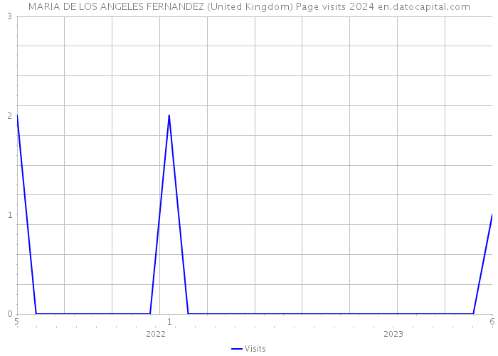 MARIA DE LOS ANGELES FERNANDEZ (United Kingdom) Page visits 2024 