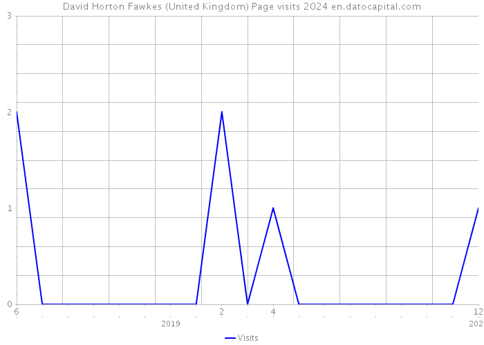 David Horton Fawkes (United Kingdom) Page visits 2024 