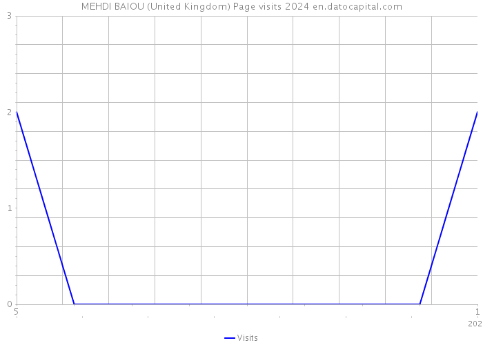MEHDI BAIOU (United Kingdom) Page visits 2024 