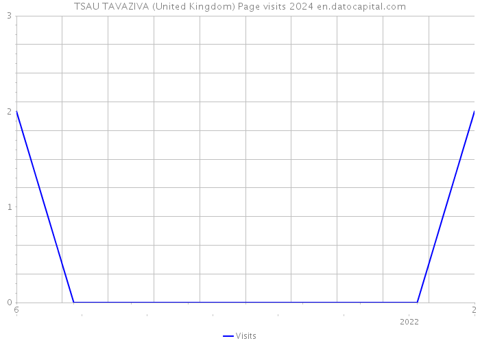 TSAU TAVAZIVA (United Kingdom) Page visits 2024 