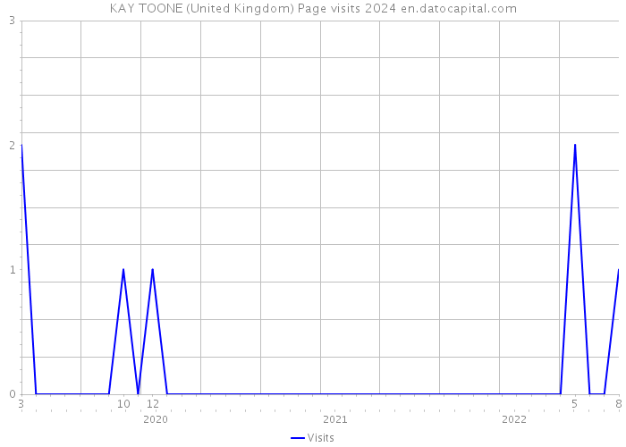 KAY TOONE (United Kingdom) Page visits 2024 
