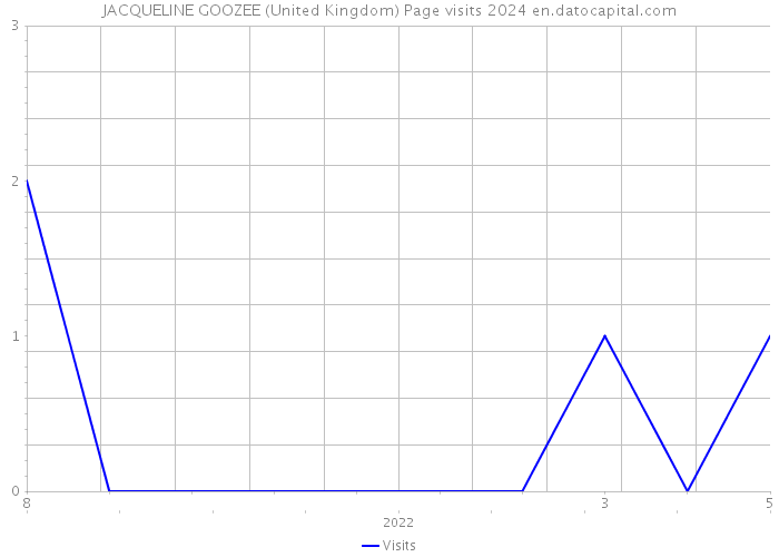 JACQUELINE GOOZEE (United Kingdom) Page visits 2024 