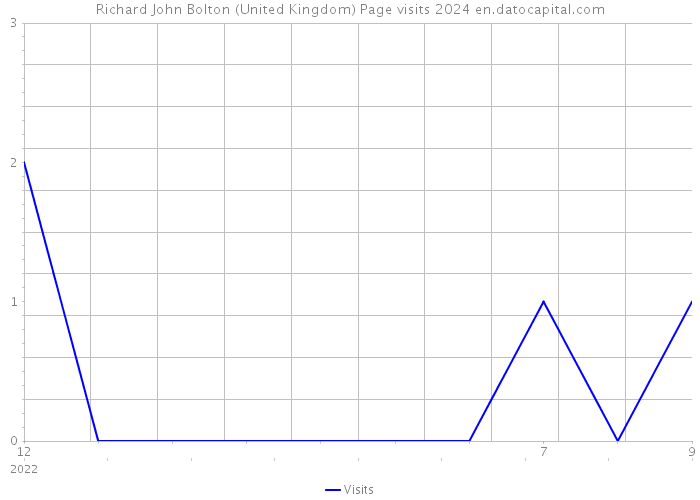 Richard John Bolton (United Kingdom) Page visits 2024 