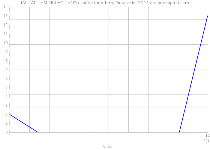 IAIN WILLIAM MULHOLLAND (United Kingdom) Page visits 2024 