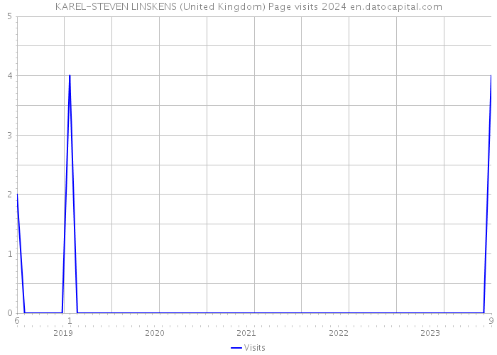 KAREL-STEVEN LINSKENS (United Kingdom) Page visits 2024 