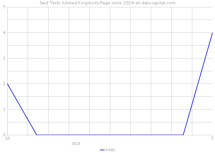 Said Terki (United Kingdom) Page visits 2024 