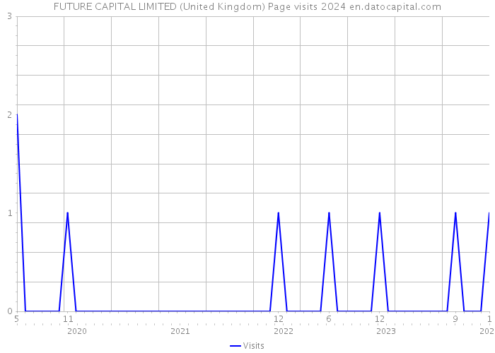 FUTURE CAPITAL LIMITED (United Kingdom) Page visits 2024 