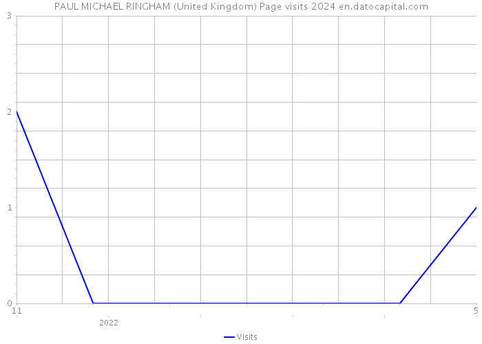 PAUL MICHAEL RINGHAM (United Kingdom) Page visits 2024 