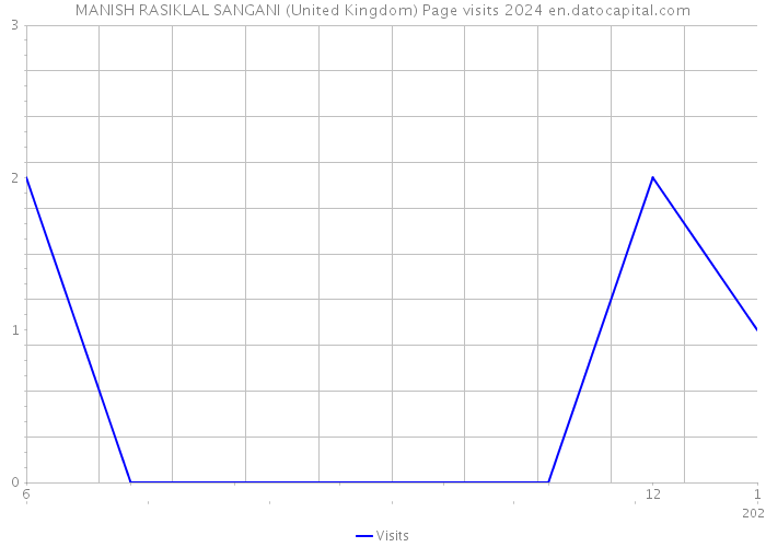 MANISH RASIKLAL SANGANI (United Kingdom) Page visits 2024 