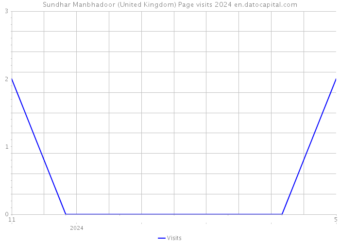 Sundhar Manbhadoor (United Kingdom) Page visits 2024 