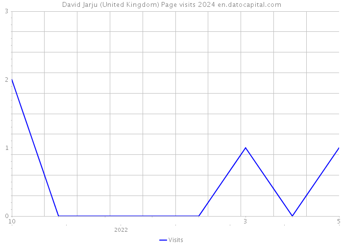 David Jarju (United Kingdom) Page visits 2024 