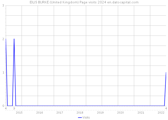 EILIS BURKE (United Kingdom) Page visits 2024 