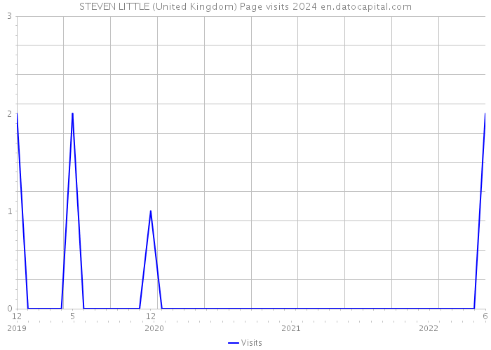 STEVEN LITTLE (United Kingdom) Page visits 2024 