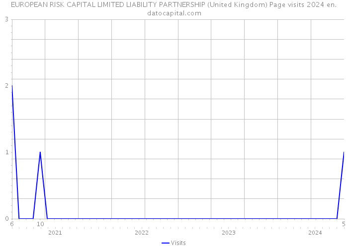 EUROPEAN RISK CAPITAL LIMITED LIABILITY PARTNERSHIP (United Kingdom) Page visits 2024 