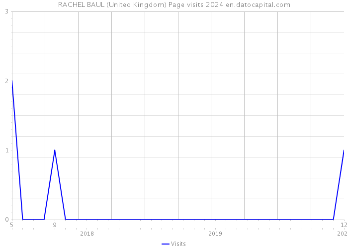 RACHEL BAUL (United Kingdom) Page visits 2024 