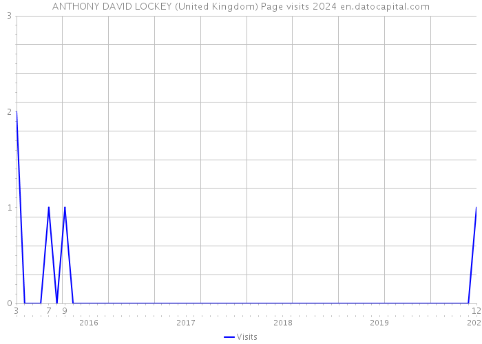 ANTHONY DAVID LOCKEY (United Kingdom) Page visits 2024 