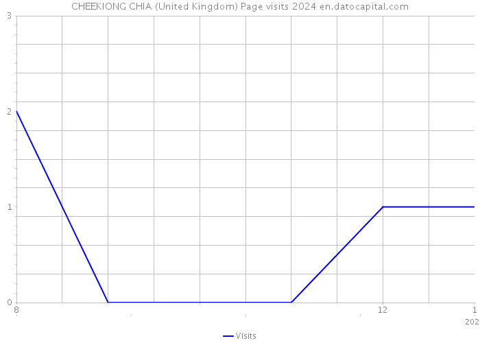 CHEEKIONG CHIA (United Kingdom) Page visits 2024 