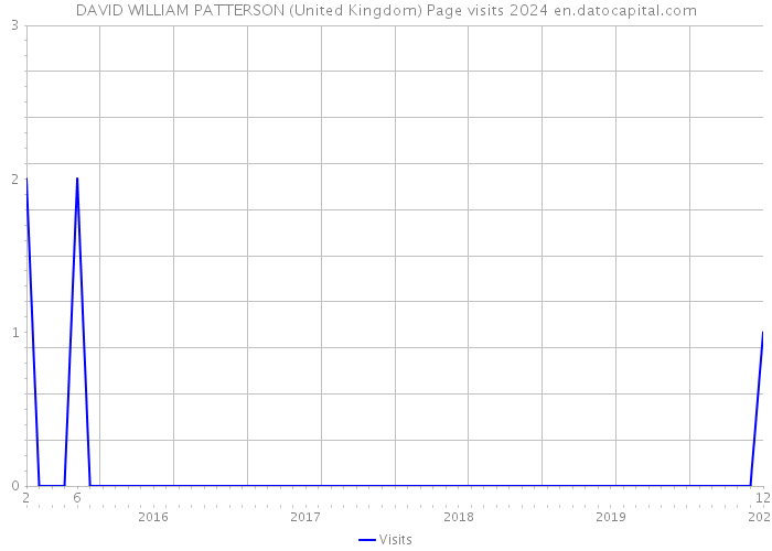 DAVID WILLIAM PATTERSON (United Kingdom) Page visits 2024 