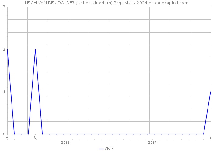 LEIGH VAN DEN DOLDER (United Kingdom) Page visits 2024 