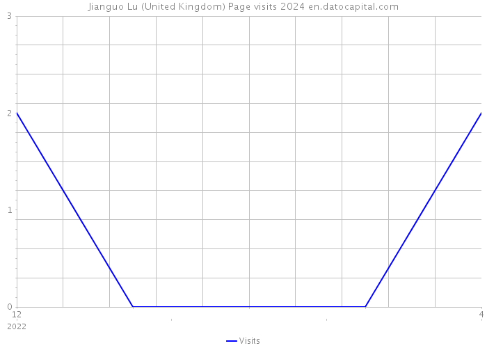 Jianguo Lu (United Kingdom) Page visits 2024 