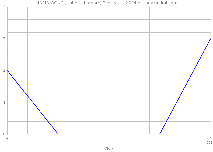 MARIA WONG (United Kingdom) Page visits 2024 