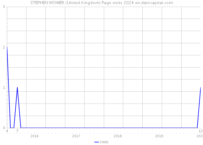 STEPHEN MOWER (United Kingdom) Page visits 2024 