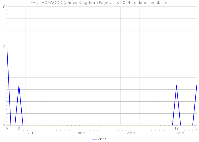 PAUL HOPWOOD (United Kingdom) Page visits 2024 