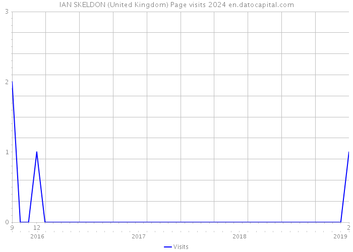 IAN SKELDON (United Kingdom) Page visits 2024 
