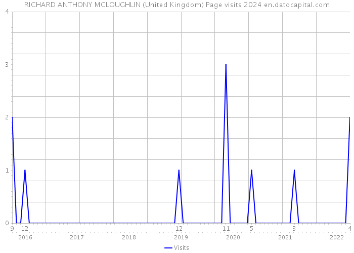 RICHARD ANTHONY MCLOUGHLIN (United Kingdom) Page visits 2024 