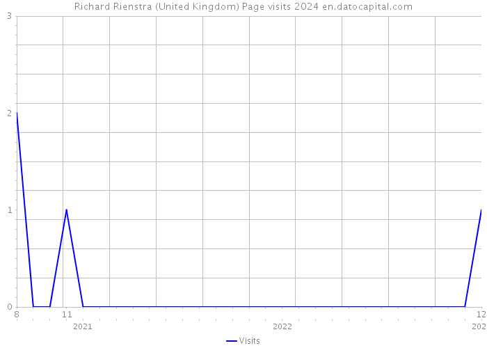 Richard Rienstra (United Kingdom) Page visits 2024 