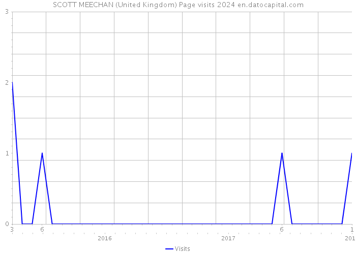 SCOTT MEECHAN (United Kingdom) Page visits 2024 