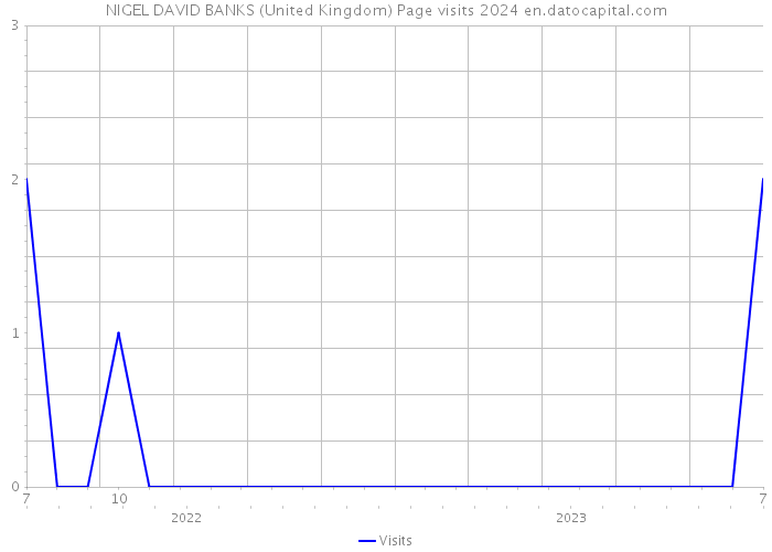 NIGEL DAVID BANKS (United Kingdom) Page visits 2024 