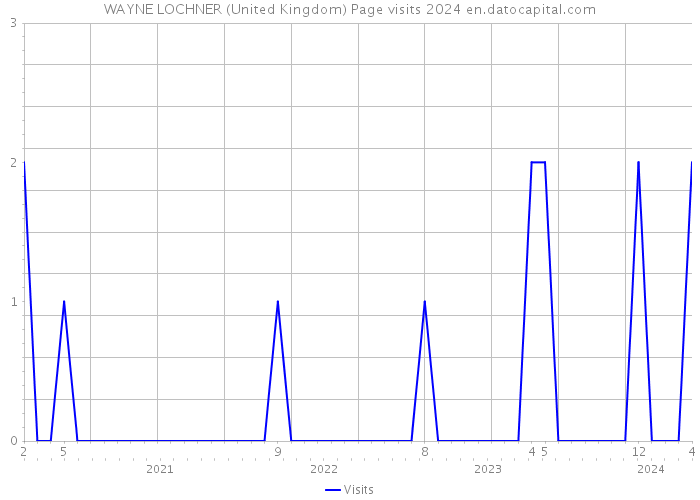 WAYNE LOCHNER (United Kingdom) Page visits 2024 