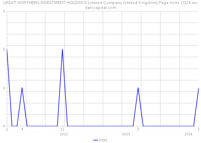 GREAT NORTHERN INVESTMENT HOLDINGS Limited Company (United Kingdom) Page visits 2024 