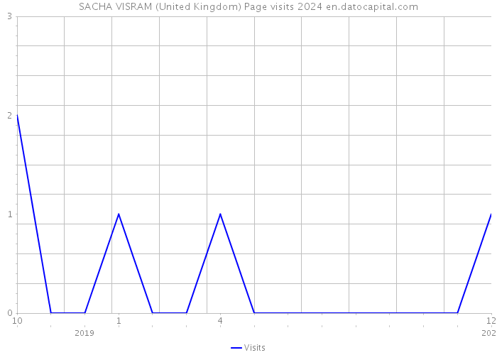 SACHA VISRAM (United Kingdom) Page visits 2024 