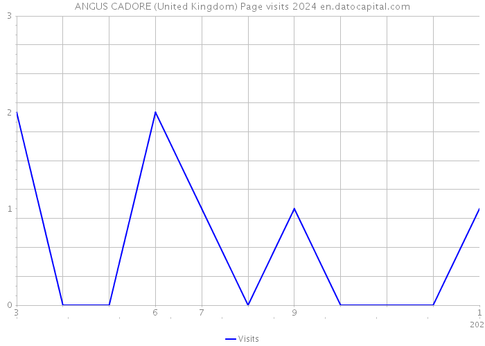 ANGUS CADORE (United Kingdom) Page visits 2024 