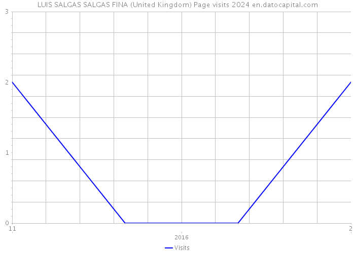 LUIS SALGAS SALGAS FINA (United Kingdom) Page visits 2024 
