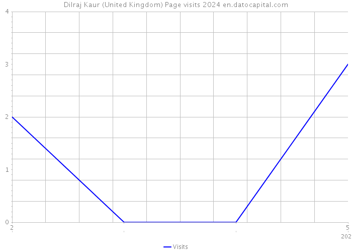 Dilraj Kaur (United Kingdom) Page visits 2024 