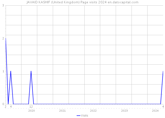 JAVAID KASHIF (United Kingdom) Page visits 2024 