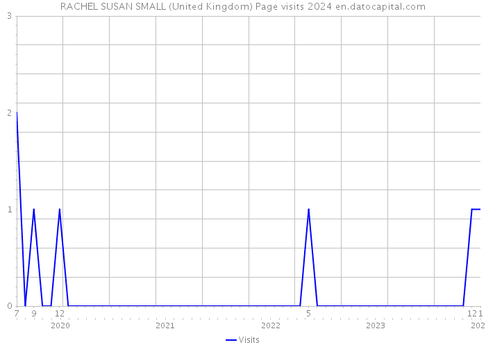 RACHEL SUSAN SMALL (United Kingdom) Page visits 2024 