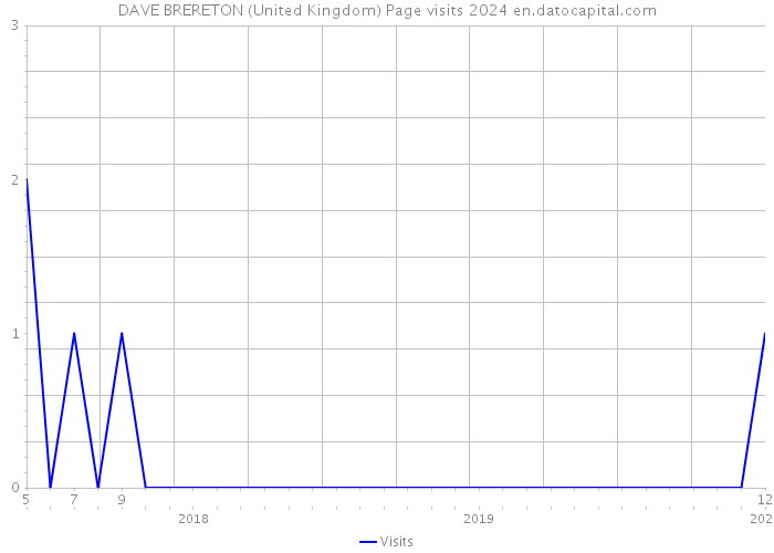 DAVE BRERETON (United Kingdom) Page visits 2024 