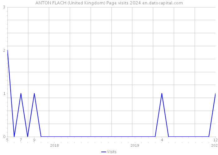 ANTON FLACH (United Kingdom) Page visits 2024 