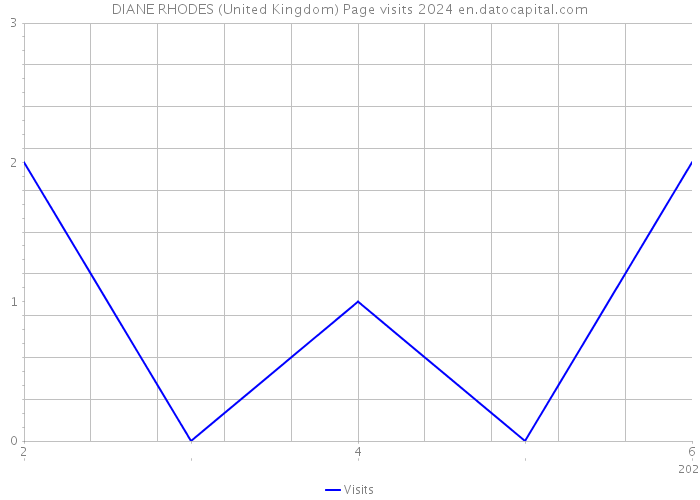 DIANE RHODES (United Kingdom) Page visits 2024 