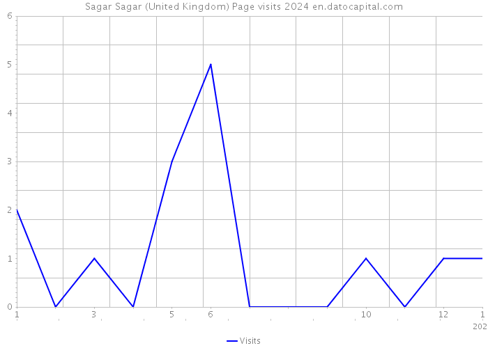 Sagar Sagar (United Kingdom) Page visits 2024 