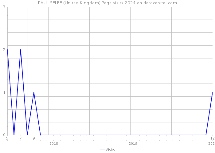PAUL SELFE (United Kingdom) Page visits 2024 