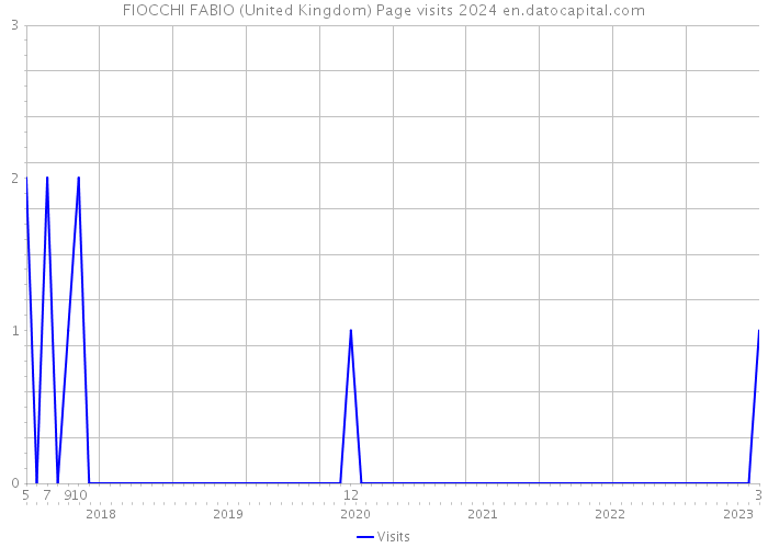 FIOCCHI FABIO (United Kingdom) Page visits 2024 