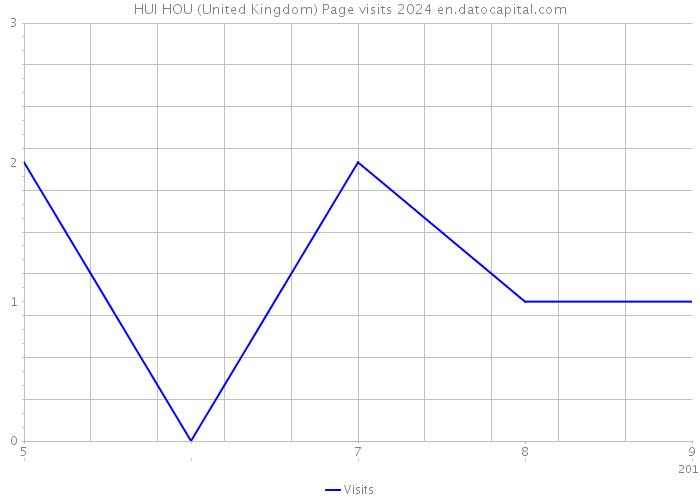 HUI HOU (United Kingdom) Page visits 2024 