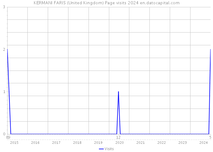 KERMANI FARIS (United Kingdom) Page visits 2024 