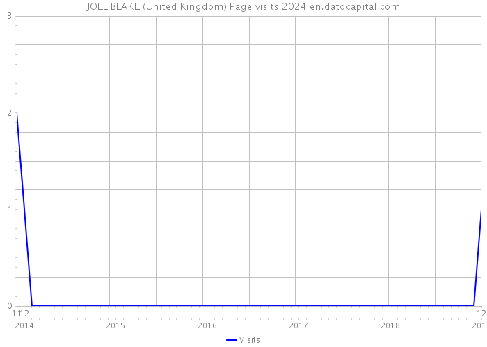 JOEL BLAKE (United Kingdom) Page visits 2024 